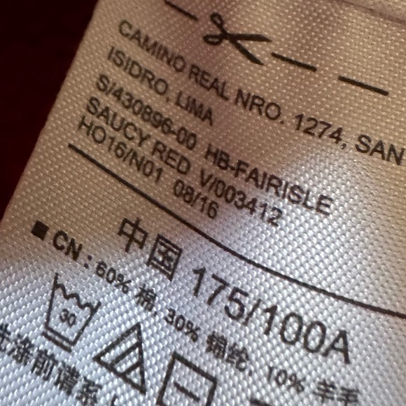 Old Navy Shawl-Collar Men’s Fair Isle Cardigan, Medium - Picture 7 of 7